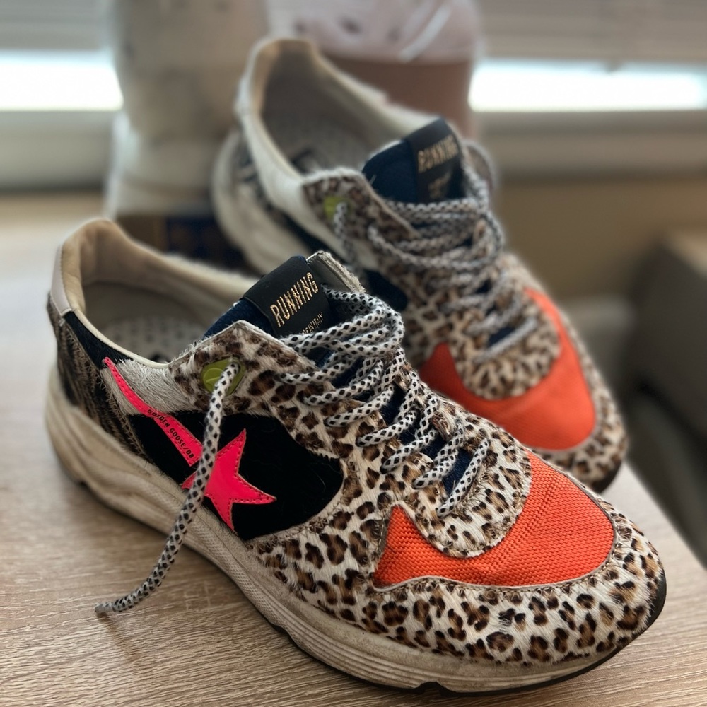 Golden Goose Running Sneaker Pony Hair size 38